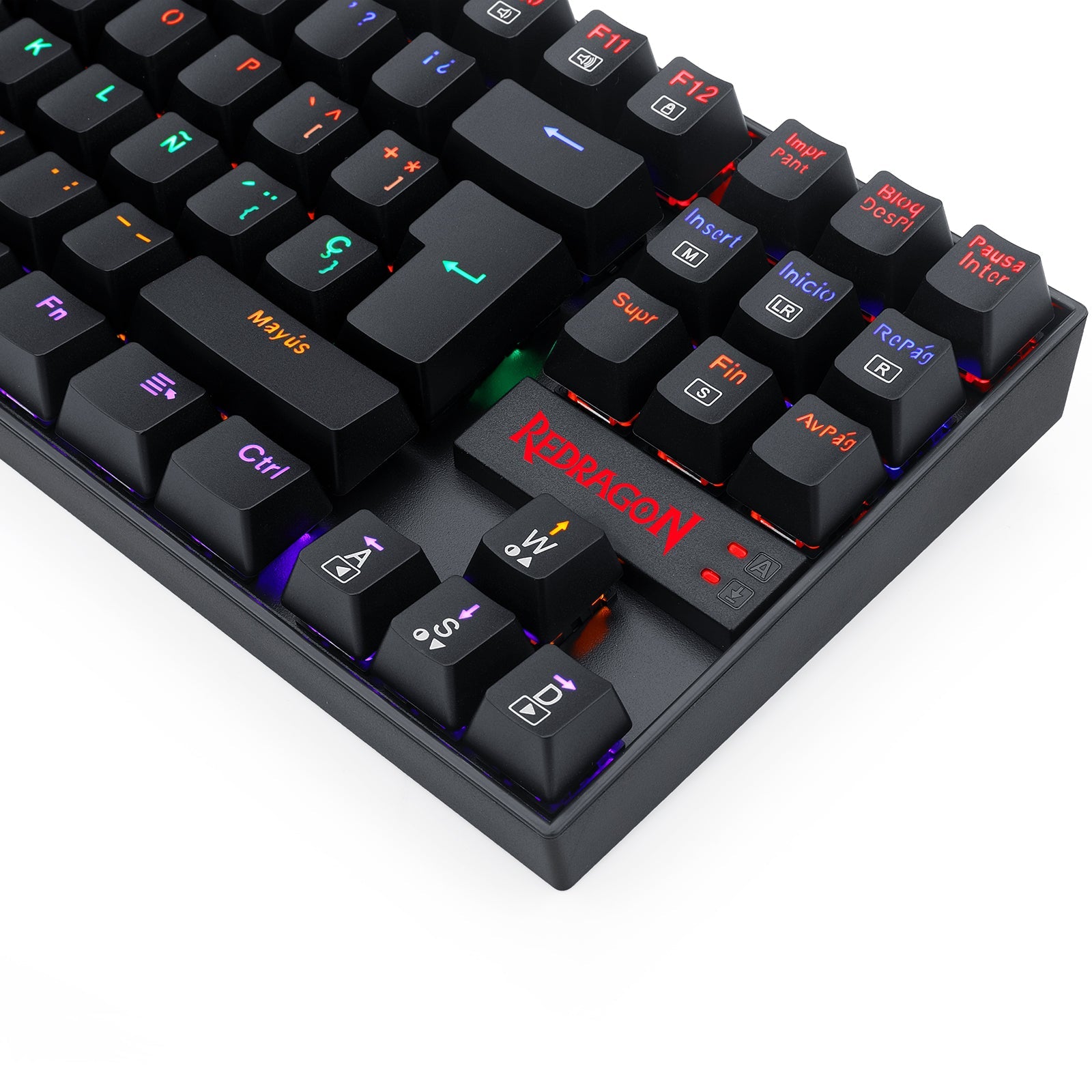 Teclado Gamer KUMARA 2 K552R - SP Rainbow Switch Red Negro - Bestmart