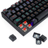 Teclado Gamer KUMARA 2 K552R - SP Rainbow Switch Red Negro - Bestmart