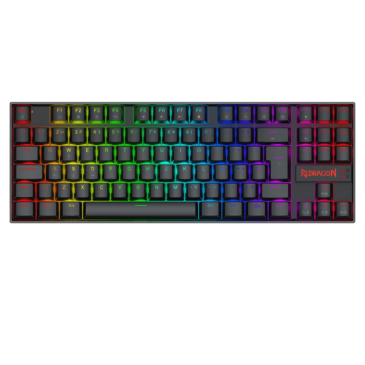 Teclado Gamer Mecánico Magnético Redragon Kumara K552RGB-M SP RGB - Bestmart