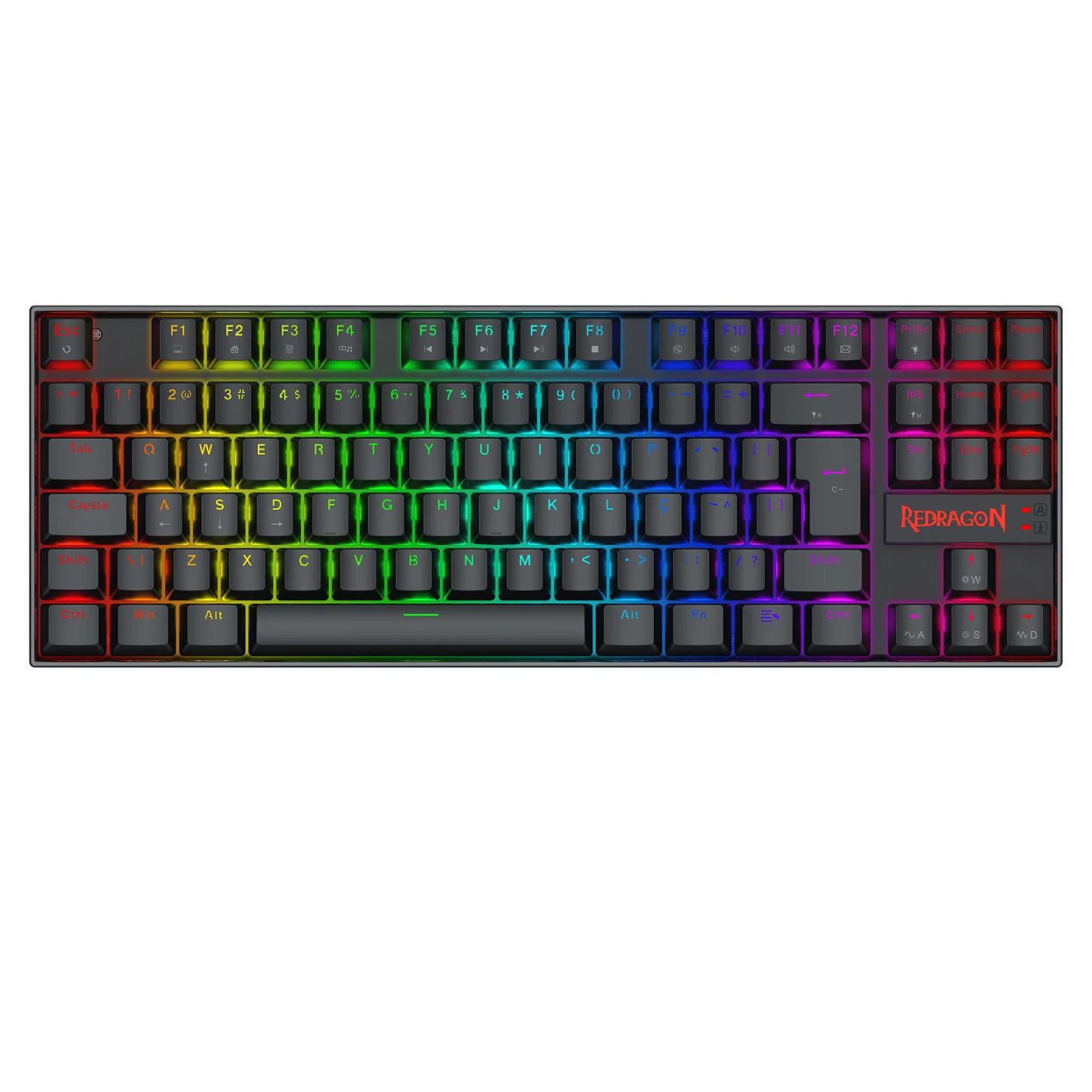 Teclado Gamer Mecánico Magnético Redragon Kumara K552RGB-M SP RGB - Bestmart
