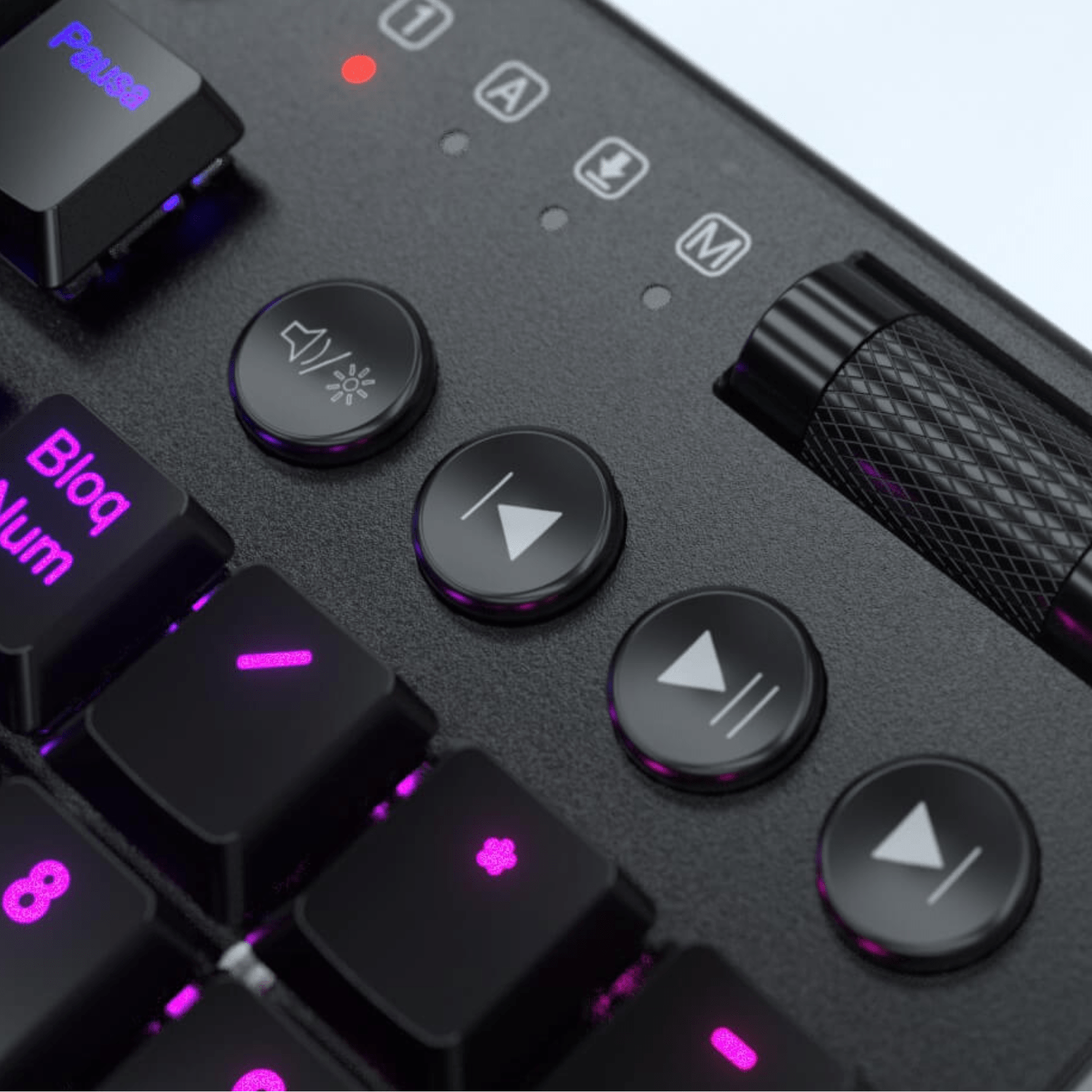 Teclado Gamer Redragon Cableado Horus TKL K622SP Switch Red RGB Negro - Bestmart