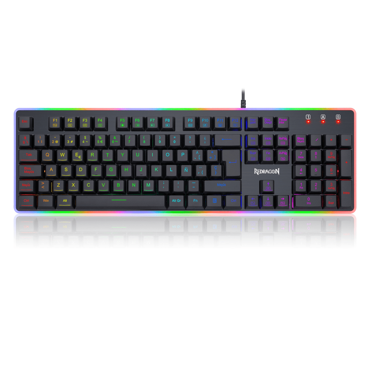 Teclado Gamer Redragon Dyaus 2 K509 RGB Negro - Bestmart