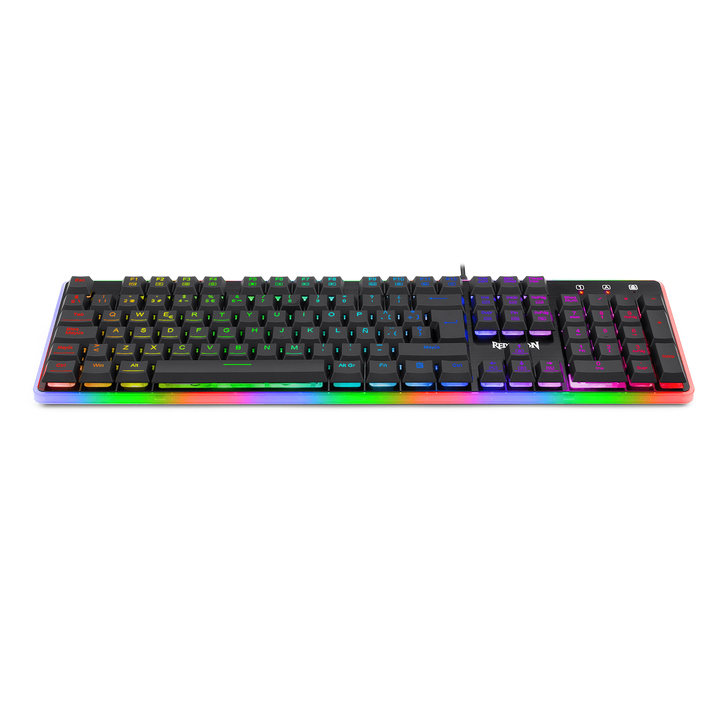Teclado Gamer Redragon Dyaus 2 K509 RGB Negro - Bestmart