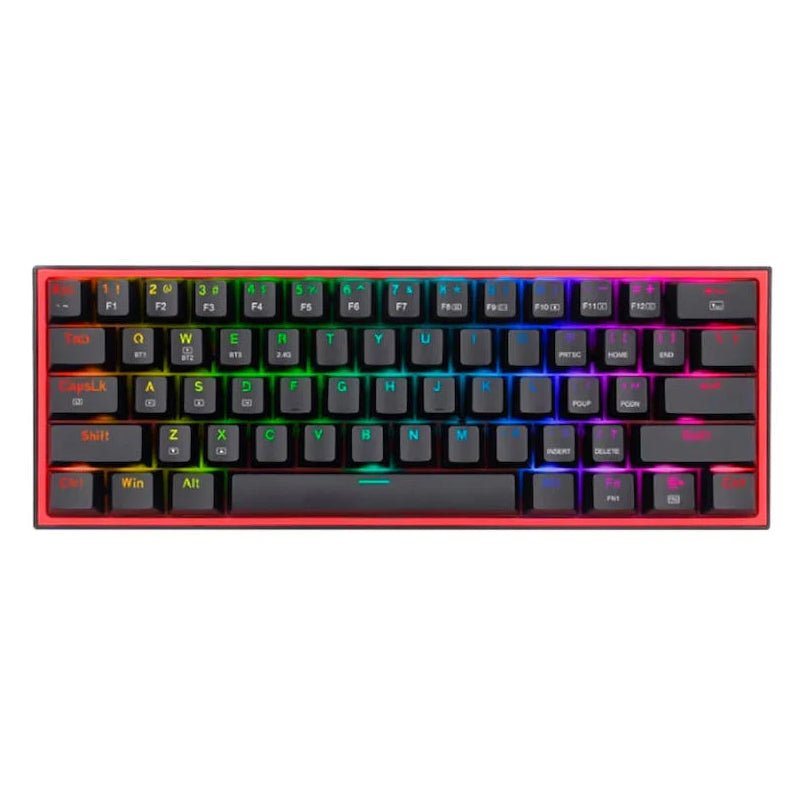 Teclado Gamer Redragon Fizz Pro K616 - RGB B SP - Negro - Bestmart