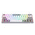 Teclado Gamer Redragon Fizz Pro K616-RGB WG SP - Blanco/Gris