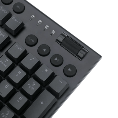 Teclado Gamer Redragon Horus FS Black Red Sw Cableado Español Negro - Bestmart