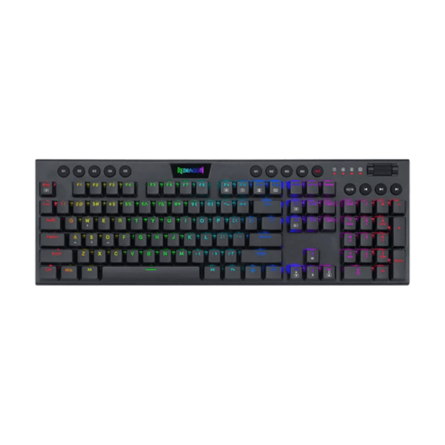 Teclado Gamer Redragon Horus FS Black Red Sw Cableado Español Negro - Bestmart