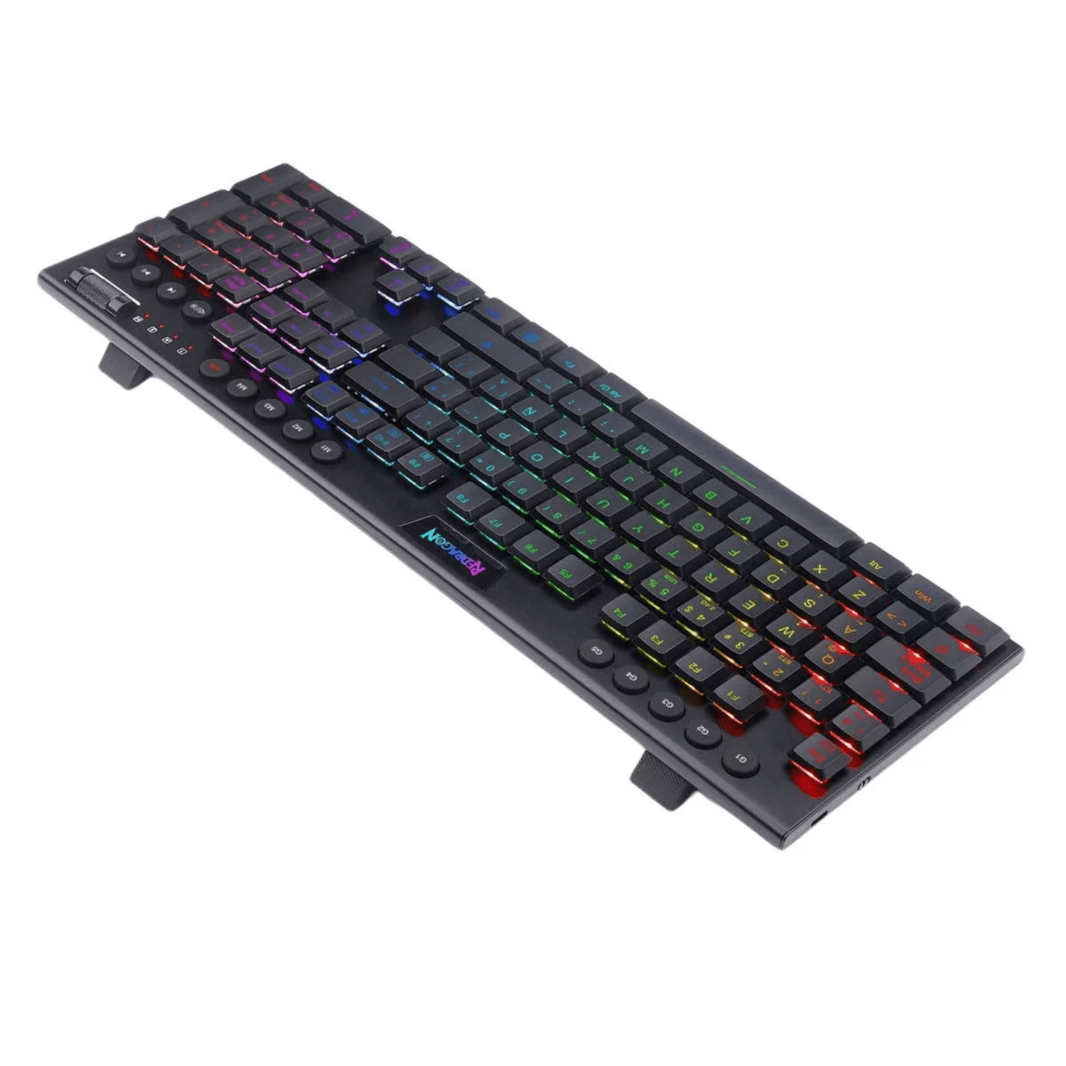Teclado Gamer Redragon Horus K618W - RGB - SP Full Size WiFi negro - Bestmart
