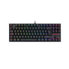 Teclado Gamer Redragon Kumara K552 RGB Switch Red Negro - Bestmart