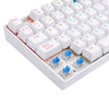 Teclado Gamer Redragon Kumara K552W RGB SP Switch Red Blanco - Bestmart