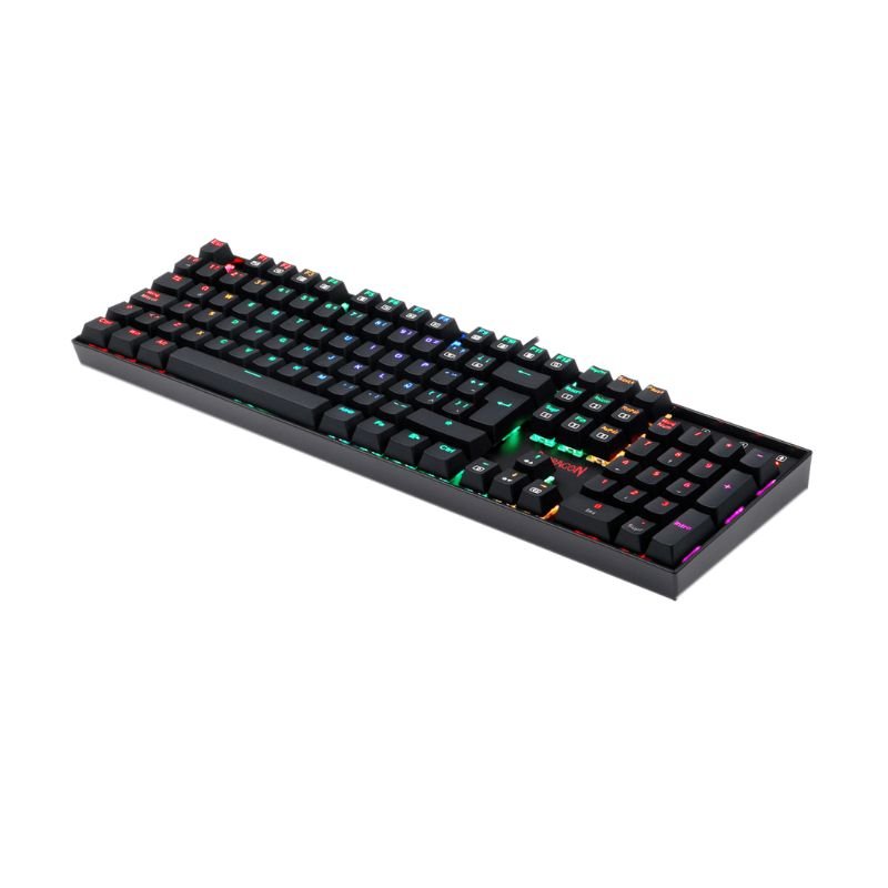 Teclado Gamer Redragon MITRA K551 RGB Switch Red - Negro - Bestmart