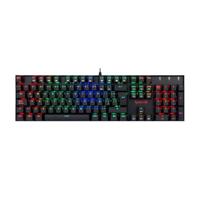 Teclado Gamer Redragon MITRA K551 RGB Switch Red - Negro - Bestmart