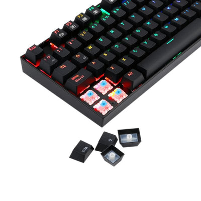 Teclado Gamer Redragon MITRA K551 RGB Switch Red - Negro - Bestmart