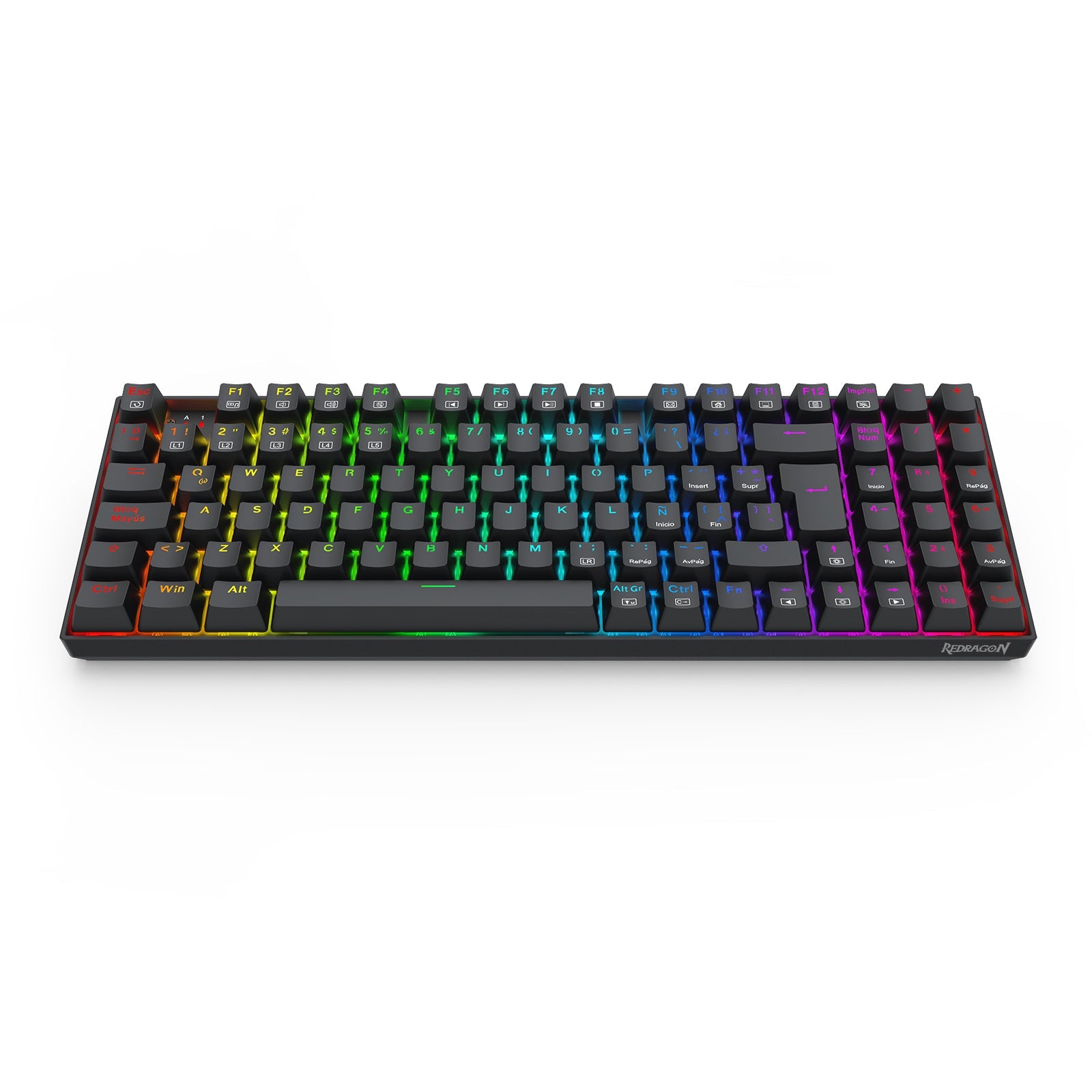 Teclado Gamer Redragon ZIGGS K669 - RGB SP Red Switch - Bestmart