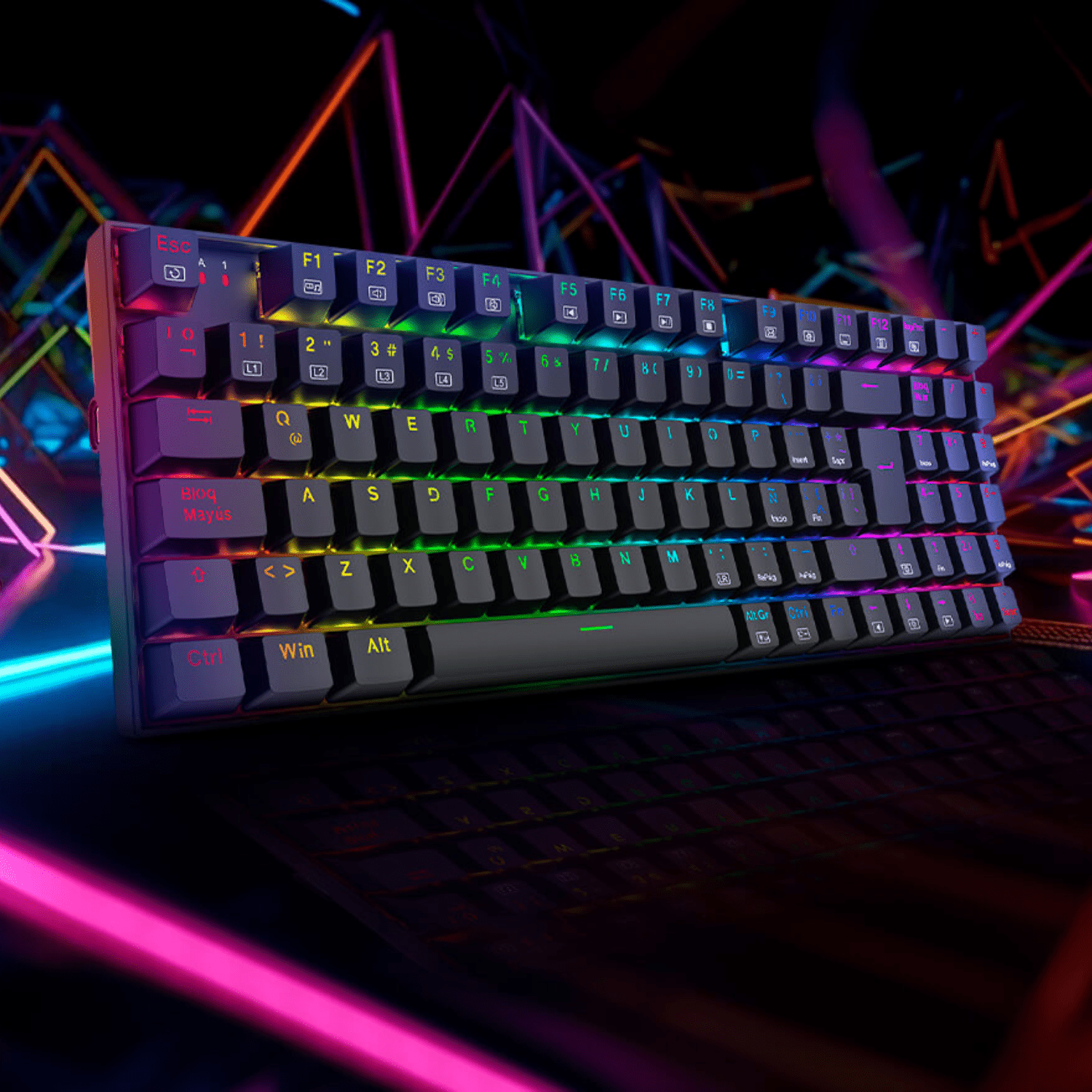 Teclado Gamer Redragon ZIGGS K669 - RGB SP Red Switch - Bestmart