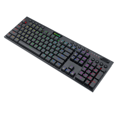 Teclado Mecánico Gamer Redragon Horus Chroma RGB Switch Red - Full Size 100% - Negro - Español Open Box - Bestmart