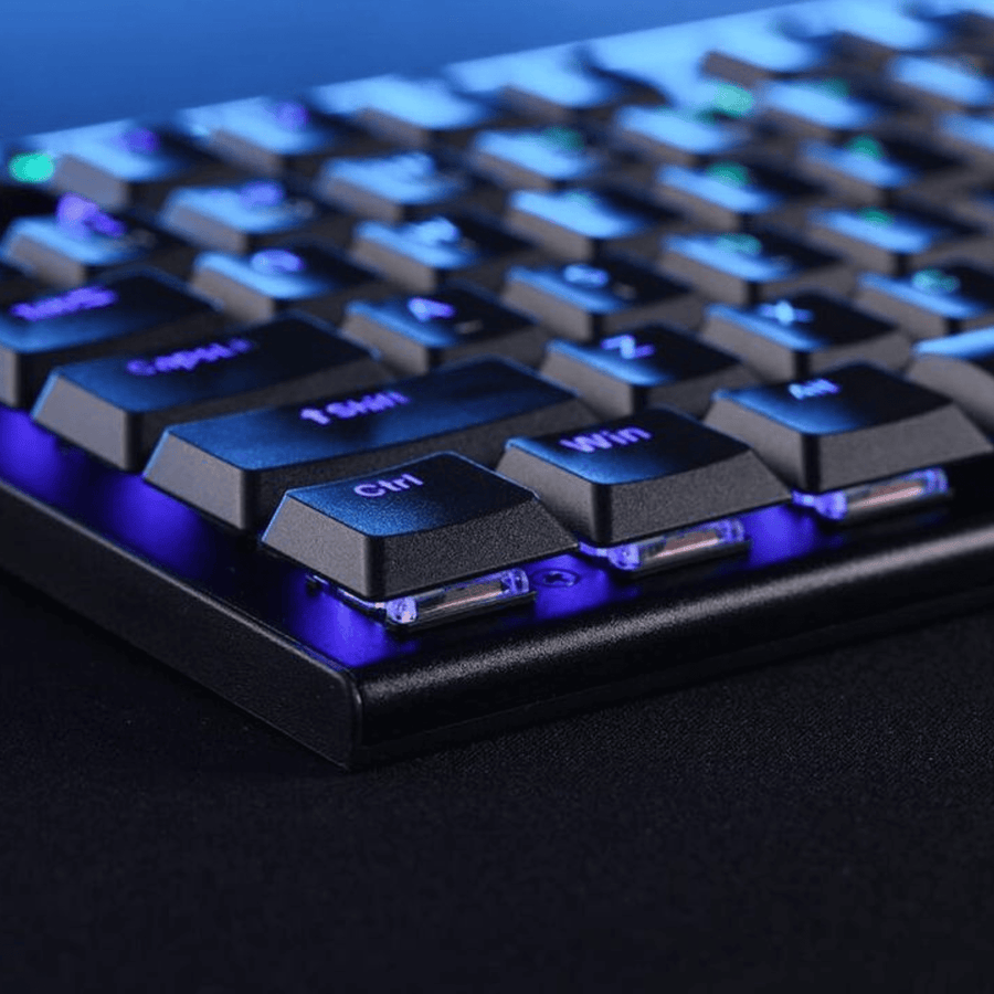 Teclado Mecánico Gamer Redragon Horus Chroma RGB Switch Red - Full Size 100% - Negro - Español Open Box