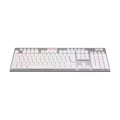 Teclado Mecánico Redragon Horus FS K619SP Switch Red RGB - Blanco - Bestmart
