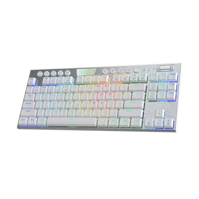 Teclado Mecánico Redragon Horus TKL K622SP Switch Red RGB - Blanco - Bestmart