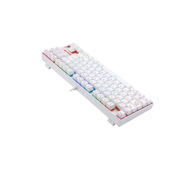 Teclado Mecánico Redragon K552 - RGB - SP Kumara - Blanco - Bestmart