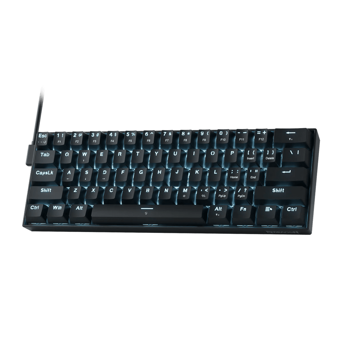 Teclado Redragon Fizz K617RGB - MP SP Magnético Negro - Bestmart
