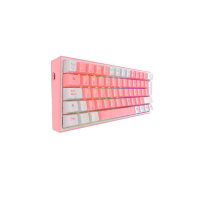 Teclado Redragon K616 - RGB PW SP Fizz Pro - Rosado - Bestmart