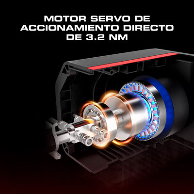 Volante de Carrera PXN V10 Ultra con Force Feedback, Pedales y Palanca - PC PS4 Xbox one Xbox Series X|S Negro - Bestmart