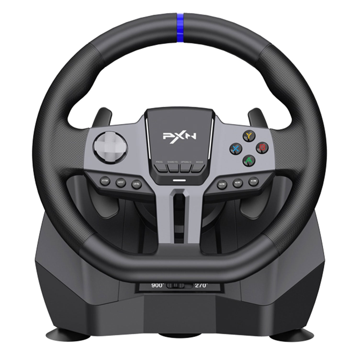 Volante de Carrera PXN V9 GEN2 con Pedales y Palanca 6+1 – PC, PS4, Xbox - Negro - Bestmart