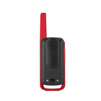 Walkie - talkies T210TP (2 unidades) Radio bidireccional Motorola Solutions - Negro con rojo - Bestmart