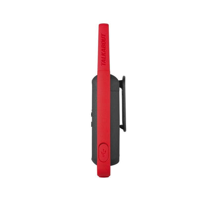 Walkie - talkies T210TP (2 unidades) Radio bidireccional Motorola Solutions - Negro con rojo - Bestmart