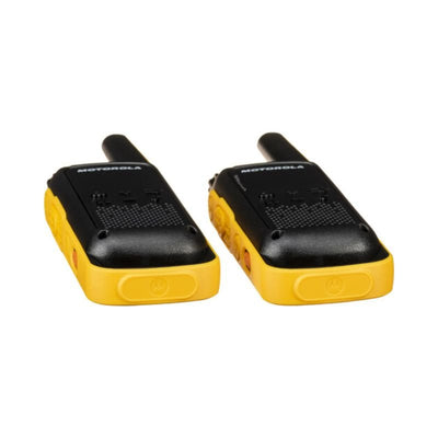 Walkie - talkies T470 FRS/GMRS (2 unidades) Radio bidireccional Motorola Solutions - Negro con amarillo - Bestmart