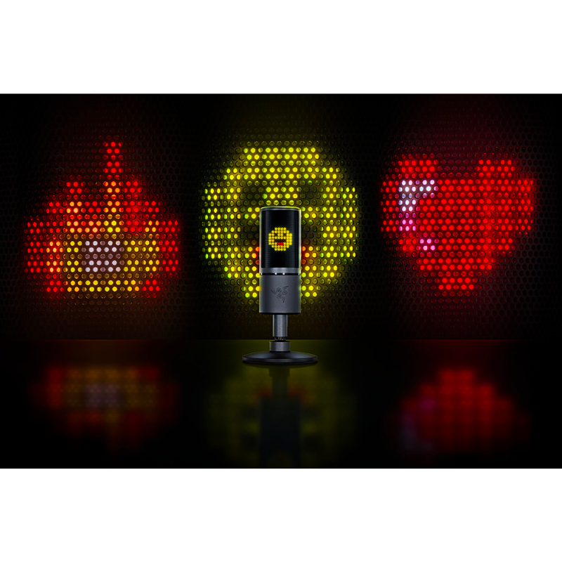 Microfono Razer - Seiren wired Con pantalla de emoticones