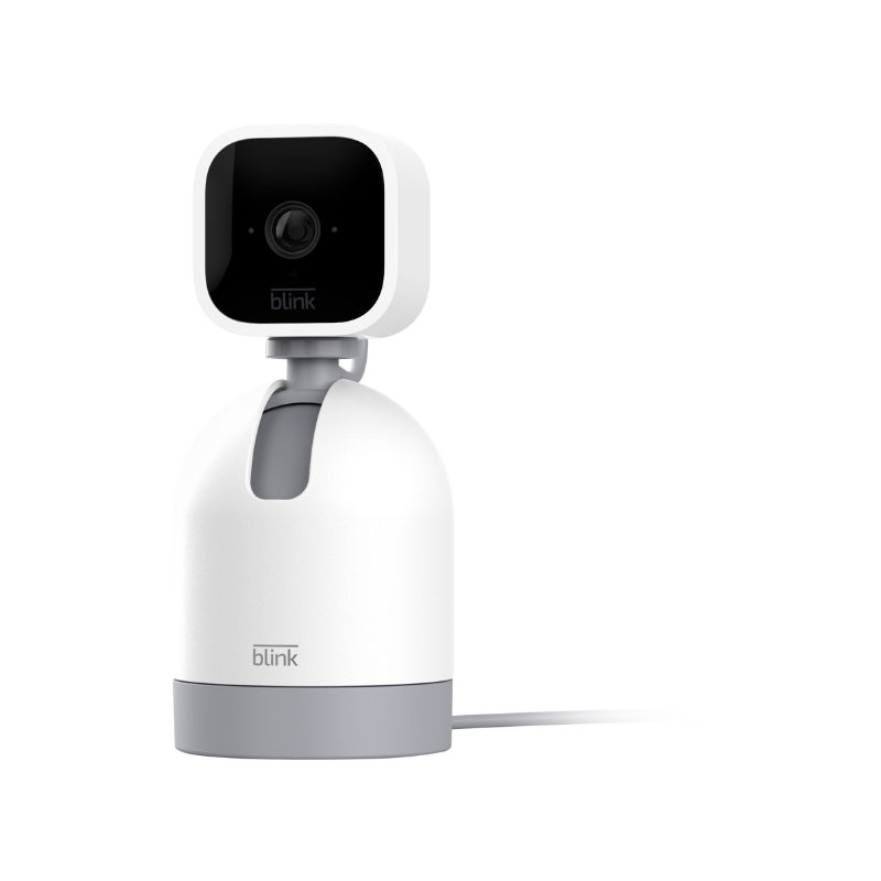 Blink - Mini Cámara de Seguridad Giratoria - HD - Compatible con Alexa -  Blanco