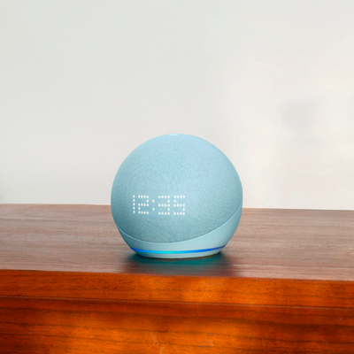 AMAZON Amazon Echo Dot 5 con Reloj  (2022) - Azul - Bestmart