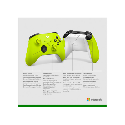 MICROSOFT Microsoft - Control Xbox Wireless - Electric Volt (Edición Especial) - Bestmart