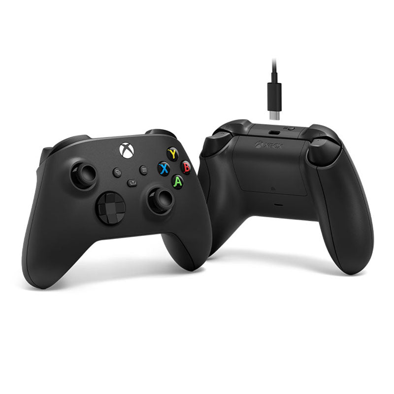 Control Inalámbrico Microsoft Xbox - Negro (Incluye Cable de Carga)