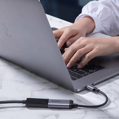 Adaptador HUB USB C a VGA+PD Enjoyment Series - Bestmart