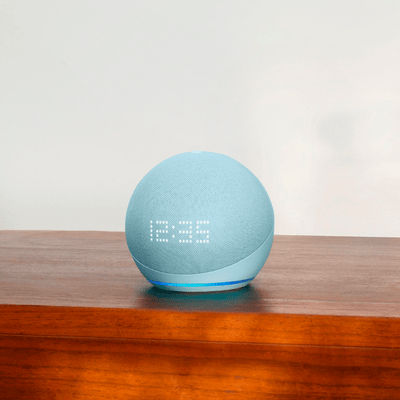 Amazon Alexa Echo Dot 5 con Reloj - Azul - Bestmart