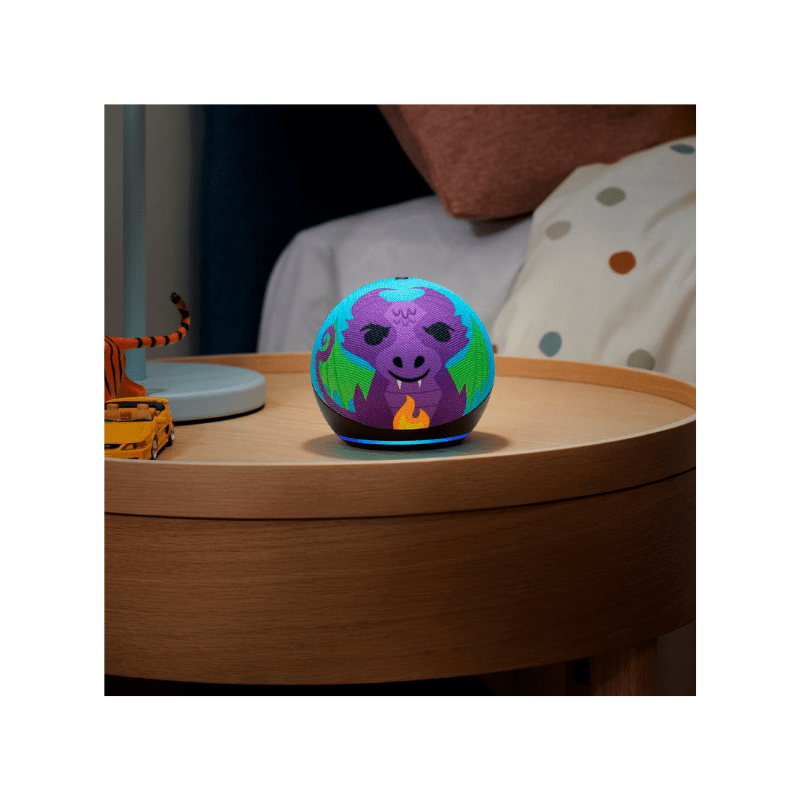 Amazon Alexa Echo Dot Kids 5 (2022) - Dragón de Fuego - Bestmart