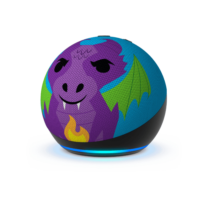 Amazon Alexa Echo Dot Kids 5 (2022) - Dragón de Fuego