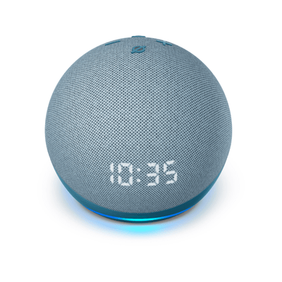 Amazon Echo Dot 4 con Reloj - Azul - Bestmart