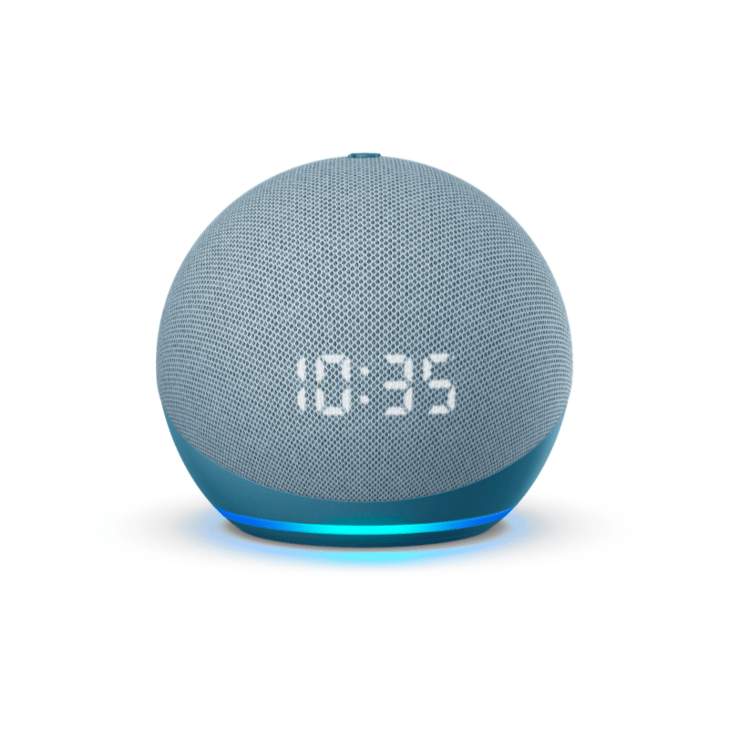 Amazon Echo Dot 4 con Reloj - Azul - Bestmart