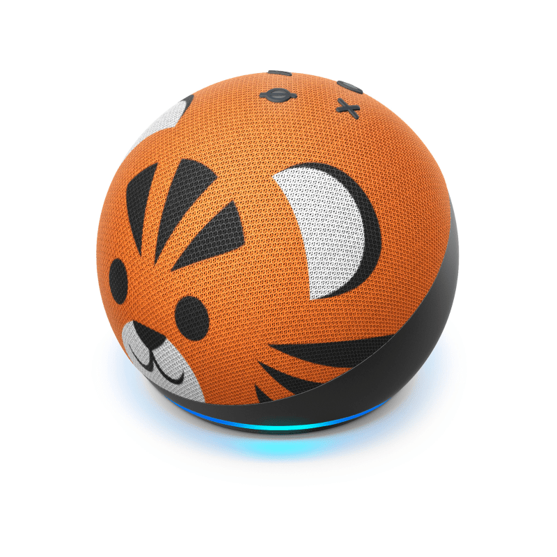 Amazon Echo Dot 4 Kids - Tigre - Bestmart