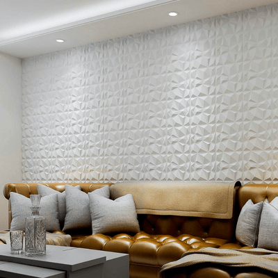 Art3d - Paneles de pared 3D decorativos con diseño de diamante - Bestmart