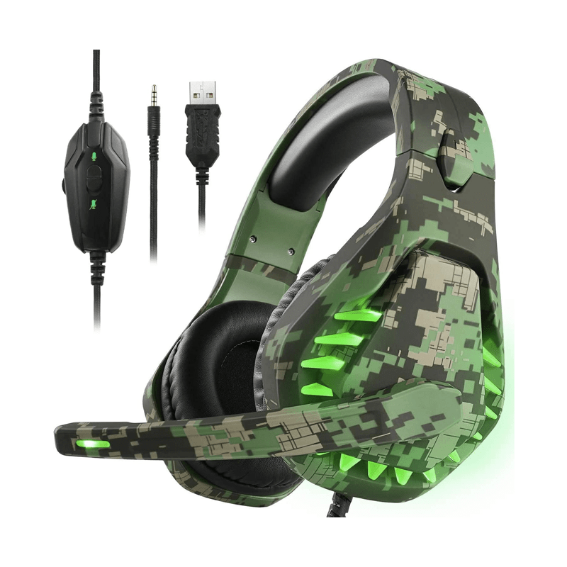 Audifonos gamer Butfulake GH - 1L - Militar - Bestmart