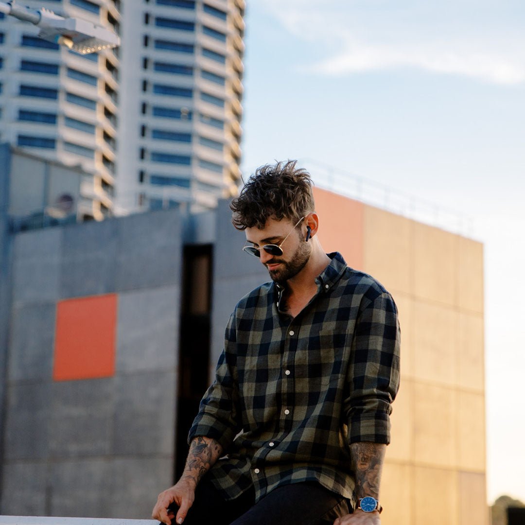 Audífonos Inalámbricos Defunc True Basic True Earbuds - Azules - Bestmart