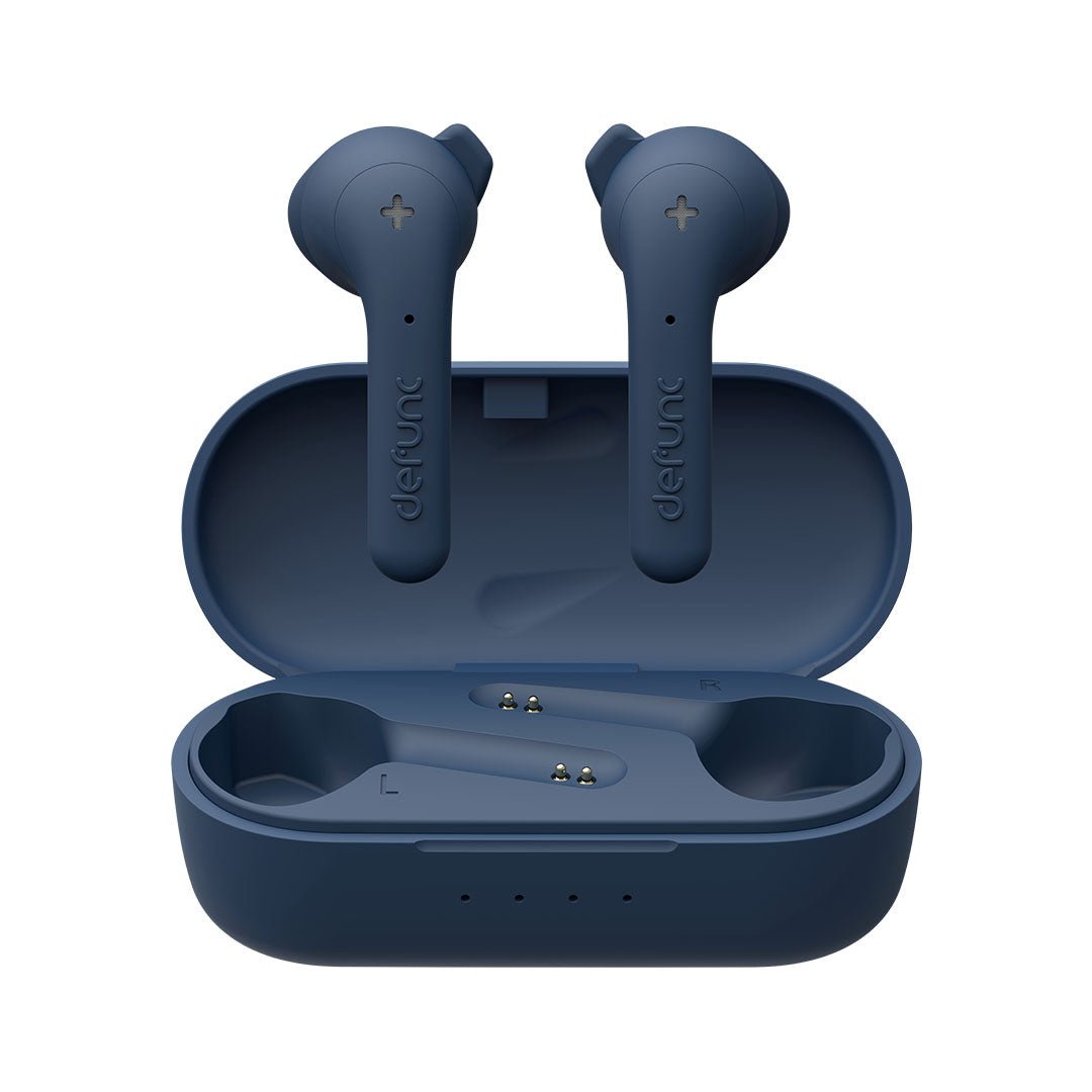 Audífonos Inalámbricos Defunc True Basic True Earbuds - Azules - Bestmart