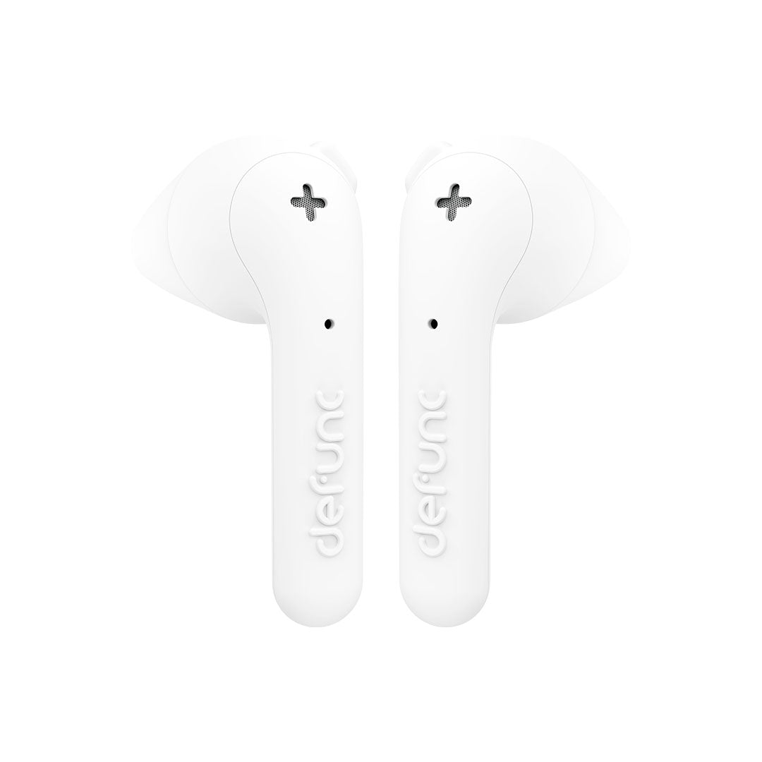 Audífonos Inalámbricos Defunc True Basic True Earbuds - Blancos - Bestmart