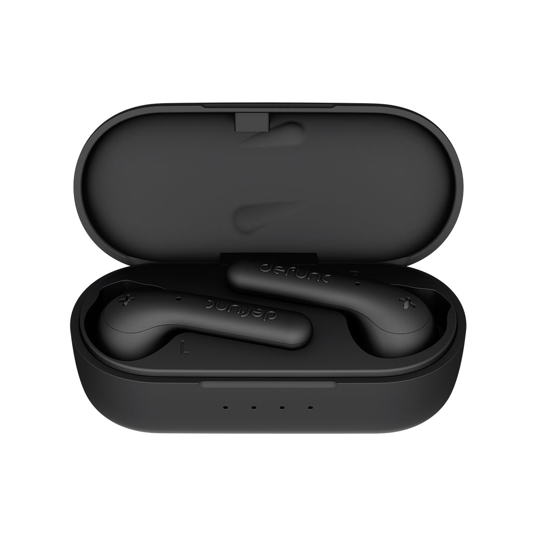 Audífonos Inalámbricos Defunc True Basic True Earbuds - Negros - Bestmart