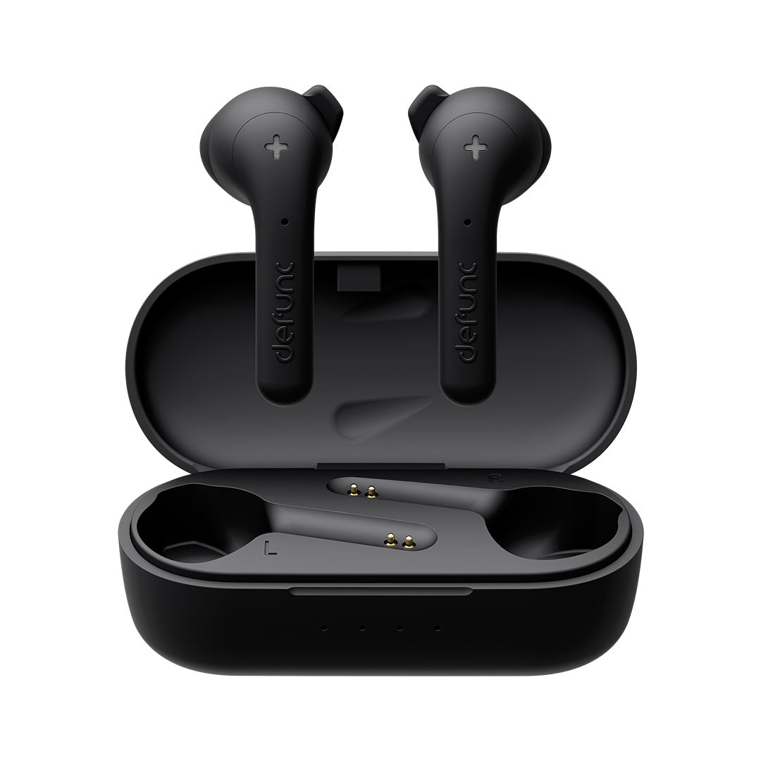 Audífonos Inalámbricos Defunc True Basic True Earbuds - Negros - Bestmart
